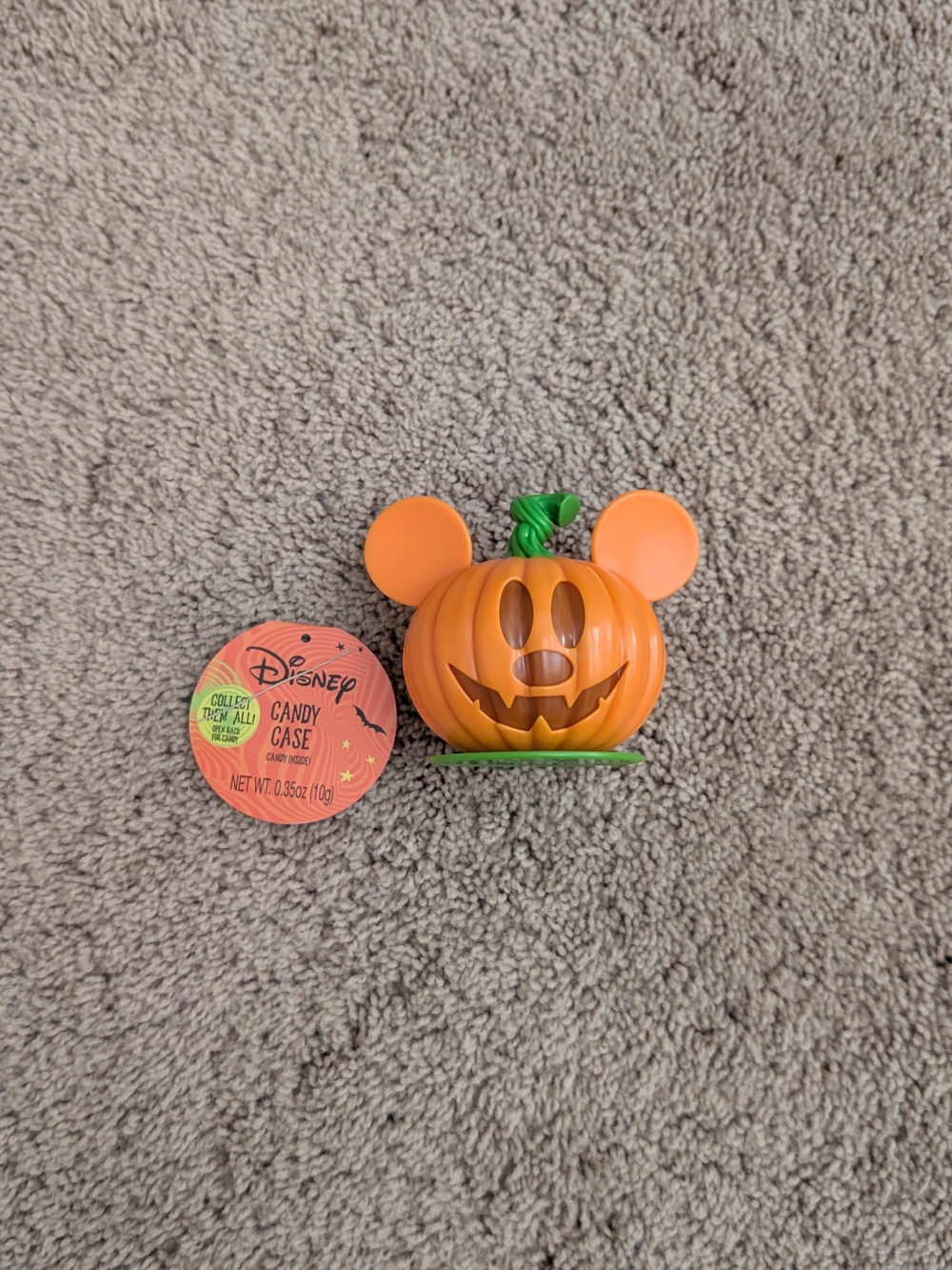 Disney Halloween Pumpkin Mickey Case - Orange